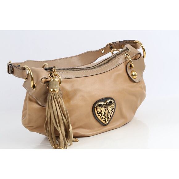 GUCCI Babouska Hysteria Beige Leather Hobo Bag - Picture 1 of 16
